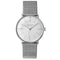 JUNGHANSJunghans Max Bill Handaufzug Men's Watch 027/3004.46 – 34mm Stainless Steel Case, Matte Silver - Plated Dial, Milanaise BraceletWATCHESEcecile