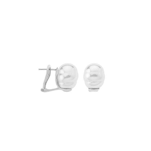 MAJORICAMajorica 08617 Women's Gold - Plated Silver Earrings with 12mm White Baroque PearlsBIJOUXEcecile