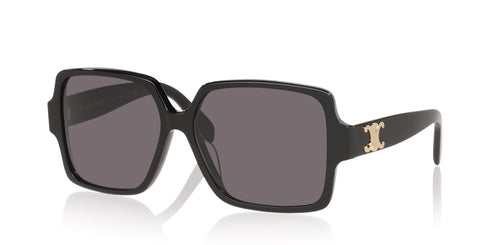 CELINECeline CL40316U Triomphe Square Sunglasses – 60 mm Oversized Acetate FrameEYEWEAREcecile