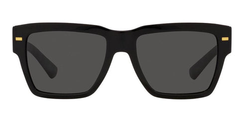 DOLCE & GABBANADolce & Gabbana DG4431 501/87 Unisex Sunglasses - Black Frame, Dark Gray LensesEYEWEAREcecile