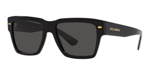 DOLCE & GABBANADolce & Gabbana DG4431 501/87 Unisex Sunglasses - Black Frame, Dark Gray LensesEYEWEAREcecile