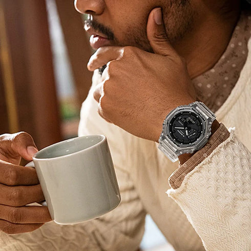 CASIO G - SHOCKCasio G - Shock GA - 2100SKE - 7AER Analog - Digital WatchWATCHESEcecile