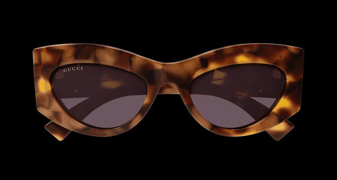 GUCCIGucci GG1843S Cat‑Eye Sunglasses – 53 mm Recycled Acetate, Interlocking GG TemplesEYEWEAREcecile