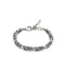 GIOVANNI RASPINIGiovanni Raspini 12314 Selene Bracelet – Sterling Silver, 20cm, HandmadeBIJOUXEcecile