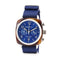 BRISTONBriston Clubmaster Classic Chronograph 40mm Navy Blue Dial Watch 15140.SA.T.9.NNBWATCHESEcecile