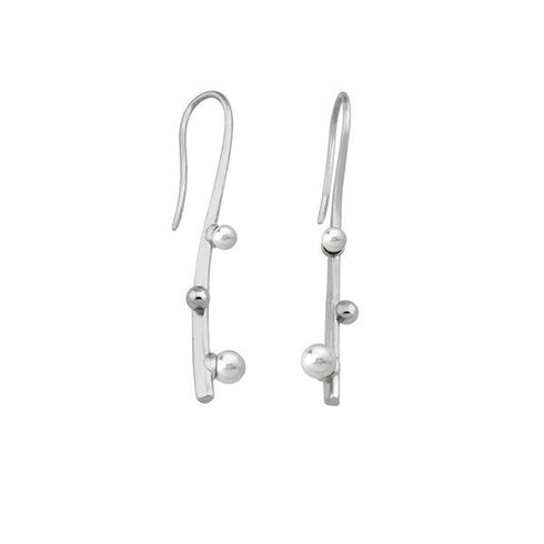 MAJORICAMajorica 15474.01.2.000.010.1 Women's Earrings – Rhodium - Plated Silver, 8mm White PearlsBIJOUXEcecile