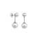 MAJORICAMajorica 15706.01.2.000.010.1 Women's Earrings – Rhodium - Plated Silver, 8/12mm White PearlsBIJOUXEcecile