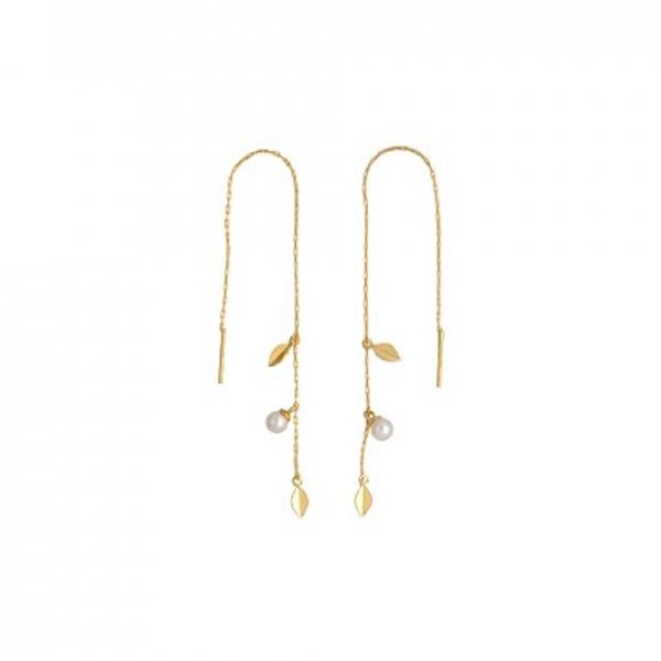 MAJORICAMajorica 16584.01.1.000.010.1 Women's Earrings – Gold - Plated Silver, 4mm White Pearls, Romea CollectionBIJOUXEcecile