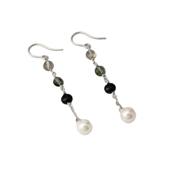 MAJORICAMajorica 8426881584354 Women’s Earrings – Stainless Steel, White PearlBIJOUXEcecile
