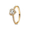 PANDORAPandora 168421C01 - 50 Elevated Heart Ring - 14k Gold - Plated, Size 50BIJOUXEcecile