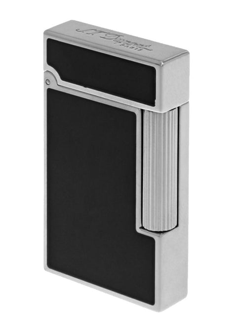 DUPONTS.T. Dupont Ligne 2 Slim Lighter Model 17080 - Black Lacquer and Palladium FinishFASHION ACCESSORIESEcecile