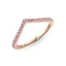 PANDORAPandora 186316C02 - 48 Timeless Wish Sparkling Pink Ring - Rose Gold Plated, Size 48BIJOUXEcecile
