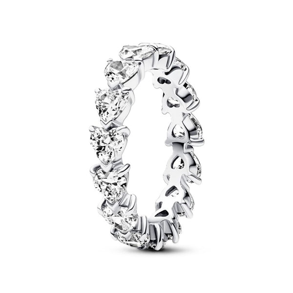PANDORAPandora 193103C01 - 52 Row of Hearts Eternity Ring - Size 52BIJOUXEcecile