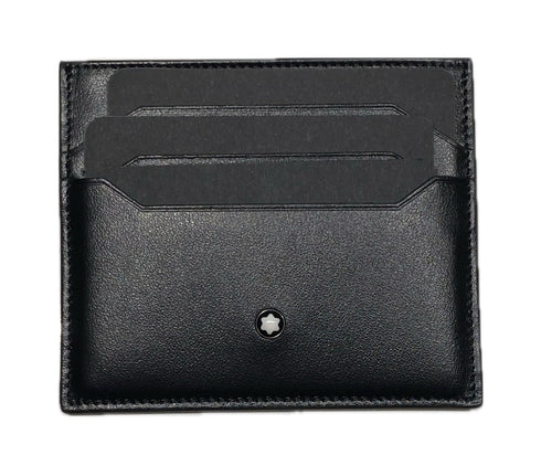 MONTBLANCMontblanc Meisterstück Black Leather 6cc Card Holder 198324LEATHER GOODSEcecile