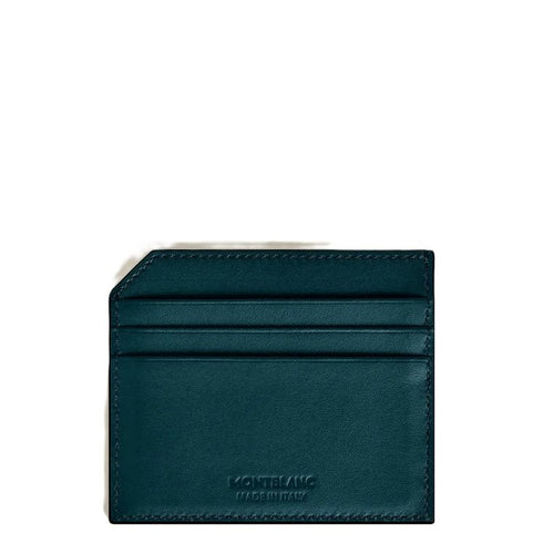 MONTBLANCMontblanc Soft 6cc Card Holder Dark Pool Leather 198755LEATHER GOODSEcecile