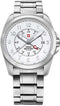 SWISS MILITARYSwiss Military by Chrono 29000.02 Men's Watch - White Dial, Stainless Steel BraceletWATCHESEcecile