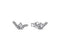 PANDORAPandora 292544C01 Sparkling Wave Stud Earrings - Sterling SilverBIJOUXEcecile