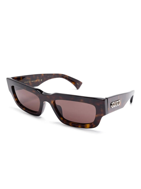 GUCCIGucci GG1838S 52mm Rectangle Sunglasses – Brown Acetate Frame,EYEWEAREcecile