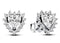 PANDORAPandora 293097C01 Sparkling Heart Halo Stud Earrings - Sterling SilverBIJOUXEcecile