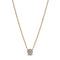 PANDORAPandora 363548C01 - 45 Round Pavé Halo Pendant Necklace - 14k Gold - Plated, 45 cmBIJOUXEcecile