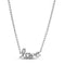 PANDORAPandora 393076C01 - 45 Sparkling Handwritten Love Necklace - Sterling Silver, 45 cmBIJOUXEcecile