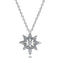 PANDORAPandora North Star Pendant Necklace 393600C01 - 45 - Sterling Silver, Cubic Zirconia, 45cmBIJOUXEcecile