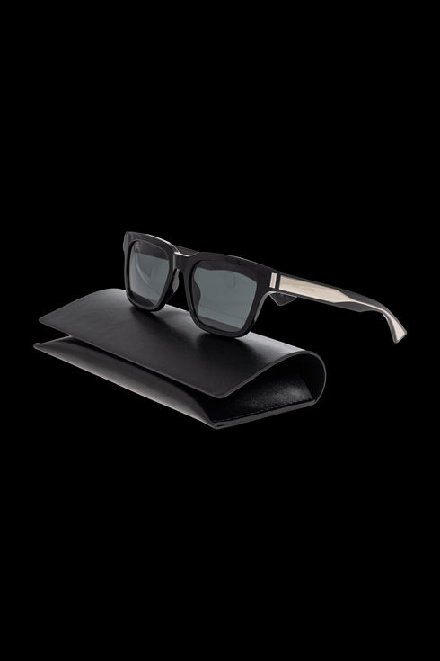 SAINT LAURENTSaint Laurent SL 790 Tortoiseshell Square Sunglasses – 53 mm BlackEYEWEAREcecile