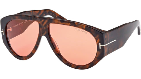 TOM FORDTom Ford Bronson FT1044/S Sunglasses – Havana Peach AviatorEYEWEAREcecile