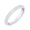 SWAROVSKISwarovski 5412047 Stone Mini Ring - White Crystals, Rhodium - Plated, Size 52BIJOUXEcecile