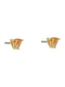 SWAROVSKISwarovski 5639116 Stilla Trilliant Cut Stud Earrings - Orange Crystals, Gold - Tone PlatedBIJOUXEcecile