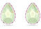SWAROVSKISwarovski 5641407 Orbita Stud Earrings - Drop Cut Multicolored Crystals, Rhodium - PlatedBIJOUXEcecile
