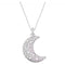 SWAROVSKISwarovski 5666181 Luna Pendant Necklace - Crescent Moon, White Crystals, Rhodium - PlatedBIJOUXEcecile