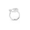 SWAROVSKISwarovski 5677139 Sublima Open Ring - Crescent Moon, White Crystals, Rhodium - PlatedBIJOUXEcecile