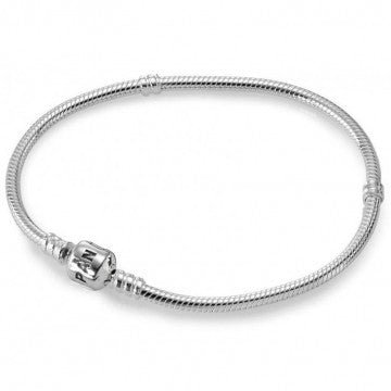 PANDORAPandora 590702HV - 19 Moments Snake Chain Bracelet - Sterling Silver, 19 cmBIJOUXEcecile