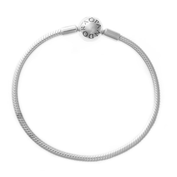 PANDORAPandora 590728 - 21 Moments Snake Chain Bracelet - Sterling Silver, 21 cmBIJOUXEcecile