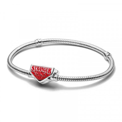 PANDORAPandora 593572C01 - 19 Stranger Things Snake Chain Bracelet - Sterling Silver, 19 cmBIJOUXEcecile