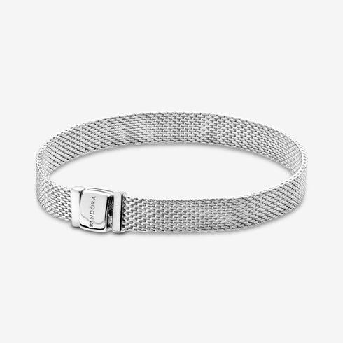 PANDORAPandora 597712 - 18 Reflexions Mesh Bracelet – Sterling Silver, 18cmBIJOUXEcecile