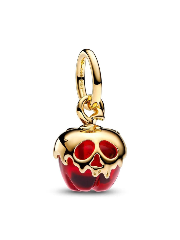 PANDORAPandora 763421C01 Disney Villains Evil Queen Apple Dangle Charm - 14k Gold - Plated with Red Murano GlassBIJOUXEcecile
