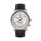 ZEPPELINZeppelin 7640 - 1 100 Years Edition Men's Dual Time Watch – Silver Dial, Brown Leather StrapWATCHESEcecile