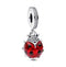 PANDORAPandora 792571C01 Red Ladybird Dangle Charm - Sterling Silver with Red EnamelBIJOUXEcecile