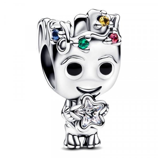 PANDORAPandora Marvel Groot Star Charm 793559C01 - Sterling Silver with Enamel DetailsBIJOUXEcecile