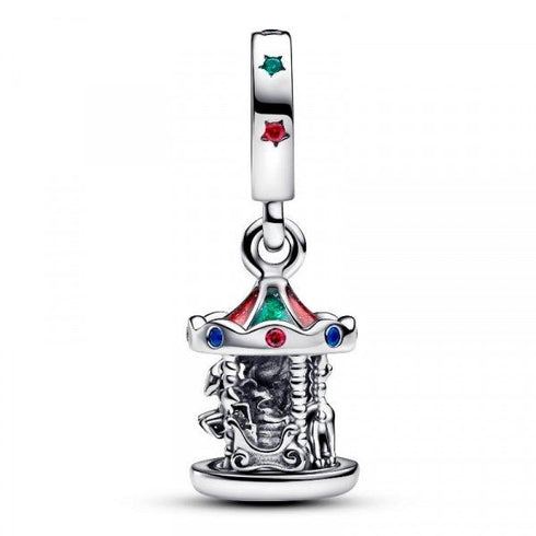 PANDORAPandora 793586C01 Spinning Carousel Dangle Charm - Sterling Silver & EnamelBIJOUXEcecile