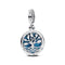 PANDORAPandora 793599C01 Glow - in - the - Dark Infinity Tree Double Dangle Charm - Sterling SilverBIJOUXEcecile