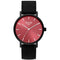 FRANK 1967Frank 1967 7FW - 0002 Men's Watch - Black Leather Strap, Red Dial, 42mmWATCHESEcecile