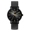 FRANK 1967Frank 1967 7FW - 0028 Men's Watch - Black Dial, Gold - Tone Case, Black Leather StrapWATCHESEcecile