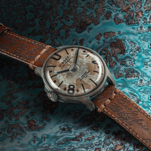U - BOATU - Boat Darkmoon Unico 9600/A Men's Watch – 44mm Bronze PVD, Swiss Quartz, Leather StrapWATCHESEcecile