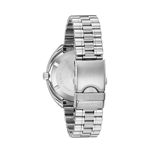 BULOVABulova 98B320 Oceanographer 'Devil Diver' Men's Watch - Black Dial, Stainless Steel BraceletWATCHESEcecile