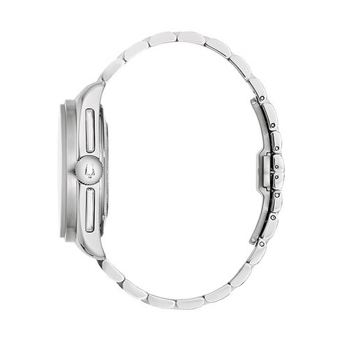 BULOVABulova 98K112 Men's Lunar Pilot Chronograph Watch - Stainless Steel Bracelet, Silver - Tone DialWATCHESEcecile