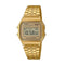 CASIO & VINTAGECasio A158WETG - 9AEF Unisex Digital Watch – Gold - Tone Stainless Steel Band, LED Light, Stopwatch, Water ResistantWATCHESEcecile