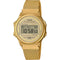 CASIO & VINTAGECasio A171WEMG - 9AEF Unisex Digital Watch – Gold - Tone Stainless Steel Mesh Band, Retro Design, LED Light, Water ResistanWATCHESEcecile